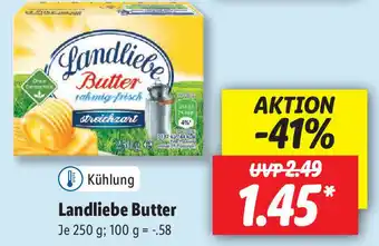 Lidl Landliebe Butter Angebot