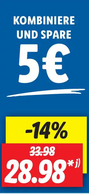 Lidl Kombiniere Und Spare Angebot