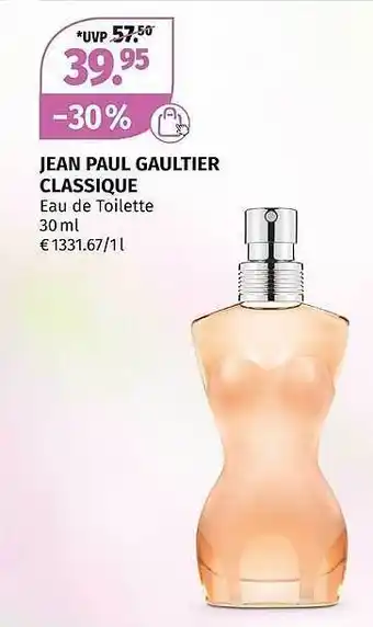 Müller Jean Paul Gaultier Classique Eau De Toilette Angebot