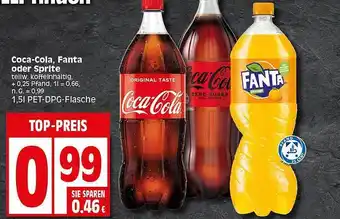 Elli Markt Coca-cola, Fanta Oder Sprite Angebot