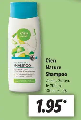 Lidl Cien Nature Shampoo Angebot