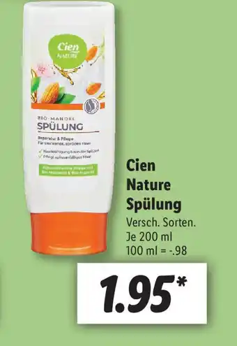 Lidl Cien Nature Spülung Angebot