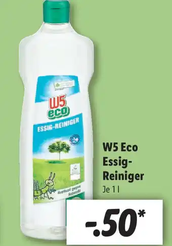 Lidl W5 Eco Essig-Reiniger Angebot