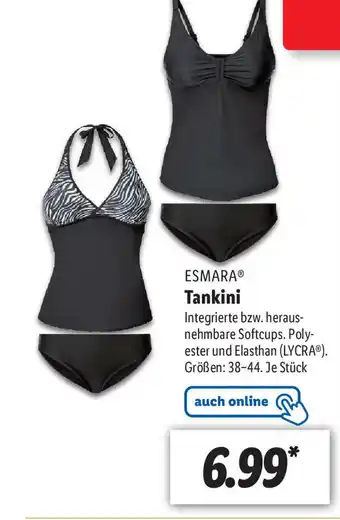 Lidl ESMARA Tankini Angebot