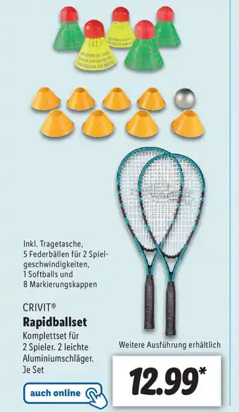 Lidl CRIVIT Rapidballset Angebot