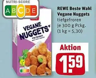 REWE Rewe Beste Wahl Vegane Nuggets Angebot