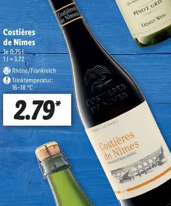 Lidl Costières de Nimes Angebot