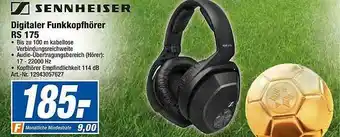 expert Techno Land Sennheiser Digitaler Funkkopfhörer Rs 175 Angebot