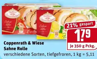 REWE Coppenrath & Wiese Sahne Rolle 350 g Angebot