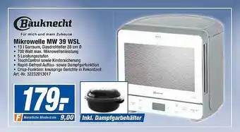 expert Techno Land Bauknecht Mikrowelle Mw39wsl Angebot