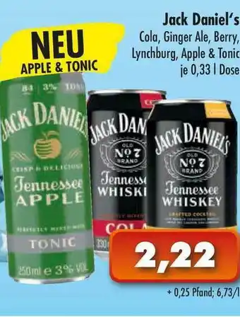 Lösch Depot Jack Daniel's Angebot