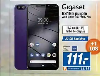 expert Octomedia Gigaset Gs195 Purple Angebot