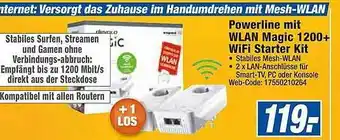 expert Octomedia Powerline Mit Wlan Magic 1200+ Wifi Starter Kit Angebot