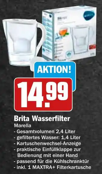 Hit Brita Wasserfilter Marella Angebot