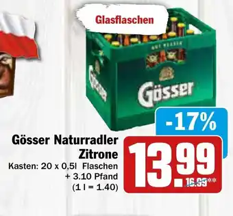 AEZ Gosser Naturradler Zitrone 20*500ml Angebot