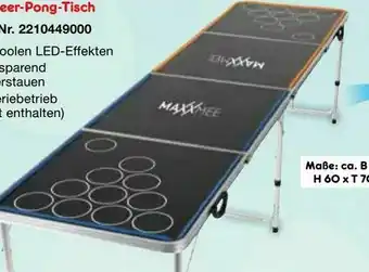 Netto Marken-Discount LED-Beer-Pong-Tisch Angebot