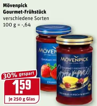 REWE Mövenpick Gourmet-Frühstück 250 g Angebot