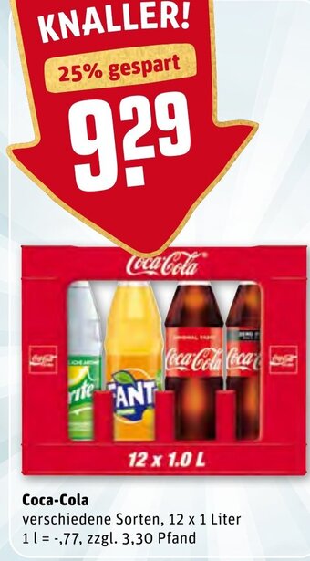 REWE Coca Cola Angebot