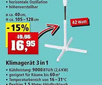 Thomas Philipps Klimagerät 3 In 1 Angebot