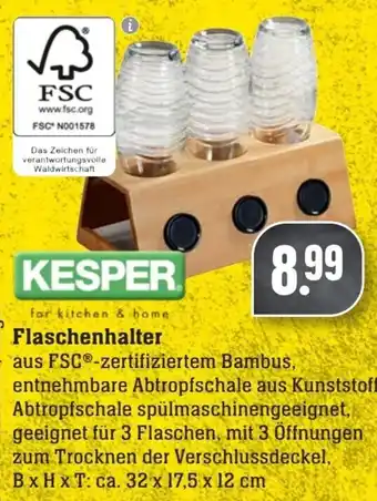 Edeka Neukauf Kesper Flaschenhalter Angebot