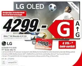 MediaMarkt LG OLED 77 C17LB 77" OLED XXL TV Angebot