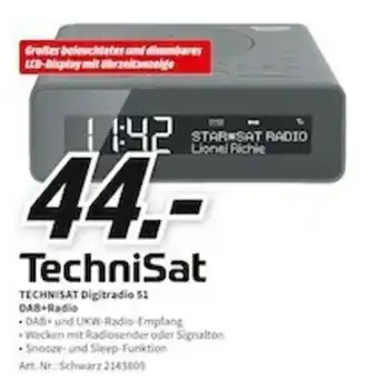 MediaMarkt TechniSat Digitradio 51 DAB+Radio Angebot