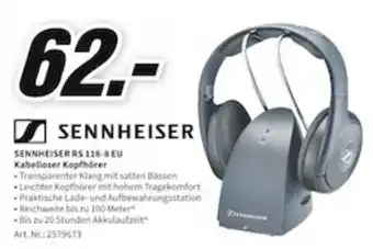 MediaMarkt Sennheiser R5 118+8 EU Kabelloser Kopfhörer Angebot