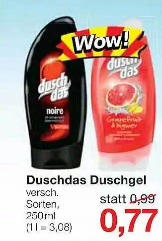 Jawoll Duschdas Duschgel Angebot