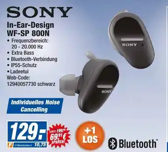 HEM Expert Sony In Ear Design WF-SP 800N Angebot