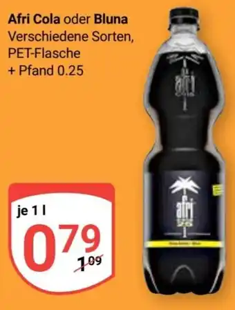 Globus Afri Cola oder Bluna 1 L Angebot