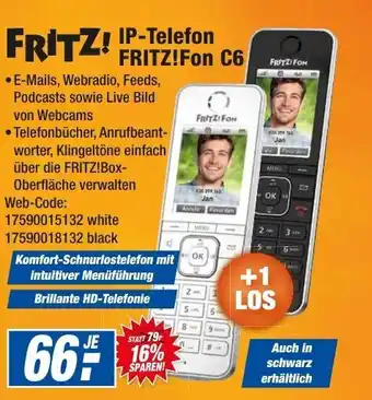 HEM Expert Fritz! IP-Telefon Fon C6 Angebot