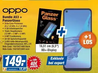 HEM Expert Oppo Bundle A53+PanzerGlass Angebot