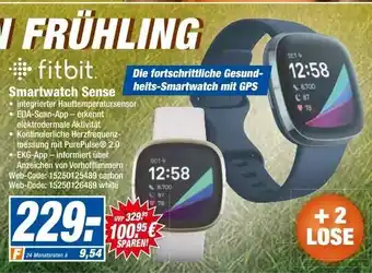 HEM Expert fitbit Smartwatch Sense Angebot