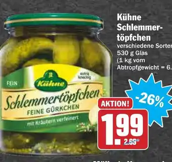 AEZ Kühne Schlemmertöpfchen 530 g Angebot