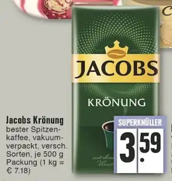 Edeka Jacobs Krönung 500 g Angebot