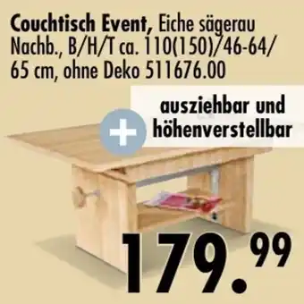 Möbel Boss Couchtisch Event Angebot