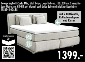 Möbel Boss Boxspringbett Carla Mix Angebot