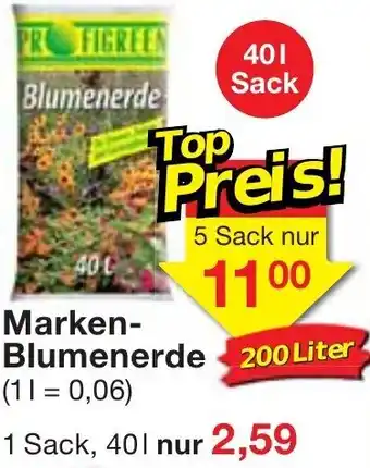 Jawoll Marken Blumenerde 40 L Angebot