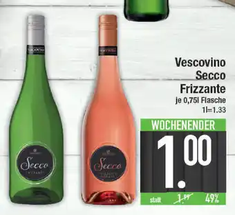 E-Center Vescovino Frizzante Secco 750ml Angebot