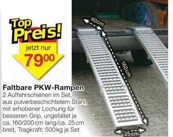 Jawoll Faltbare PKW Rampen Angebot