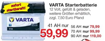 Jawoll Varta Starterbatterie Angebot