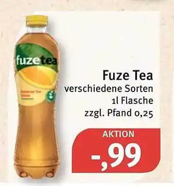 Feneberg Fuze Tea Angebot