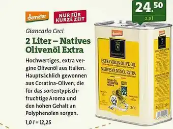 Ebl Naturkost Natives Olivenöl Extra Angebot