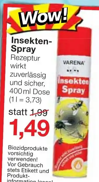 Jawoll Insekten Spray 400 ml Dose Angebot