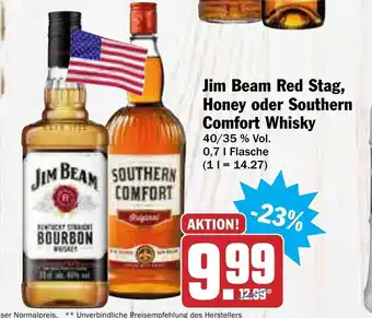 AEZ Jim Beam Red Stag, Honey oder Southern Comfort Whisky Angebot