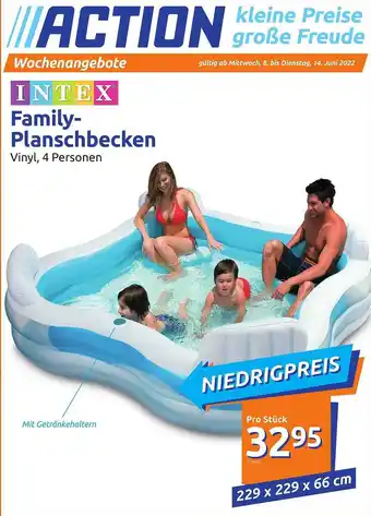 Action Family Planschbecken Angebot