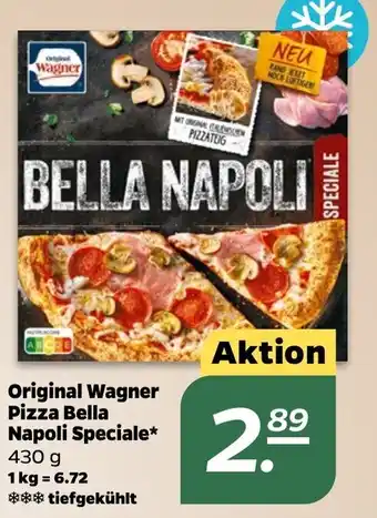 NETTO Original Wagner Pizza Bella Napoli Speciale 430 g Angebot