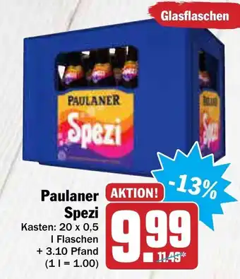 AEZ Paulaner Spezi 20 x 0,5 L Angebot