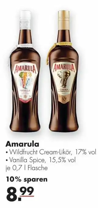 Handelshof Amarula 0,7L Angebot