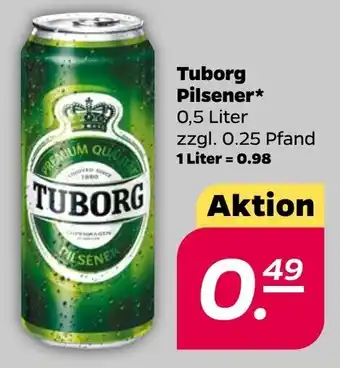 NETTO Tuborg Pilsener 0,5 Liter Angebot